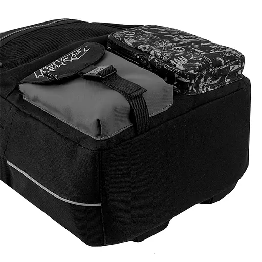 Рюкзак Kite Education teens 2587M DC Чорний (DC26-2587M) - фото 8