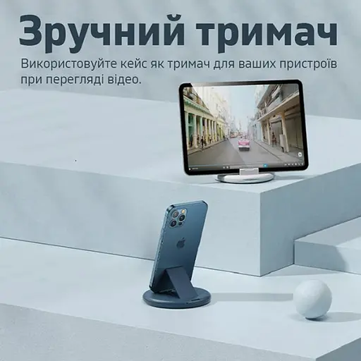 Набор переходников для телефона с кабелем для зарядки Remax RC-190 6в1, синий - фото 10