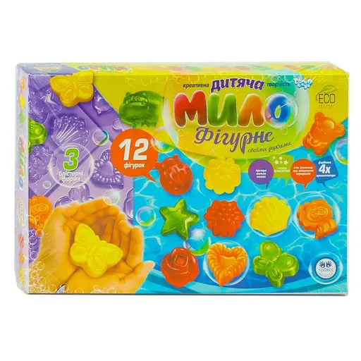Набір для творчості Мило фігурне, Danko Toys, DFM-02-02U