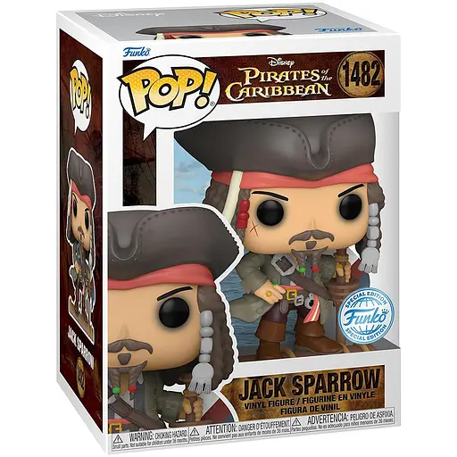 Ігрова фігурка Funko Pop! Pirates of the Caribbean Jack Sparrow (81940) - фото 2