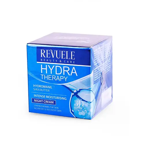 Интенсивно увлажняющий ночной крем для лица Hydra Therapy Revuele 50 мл - фото 1
