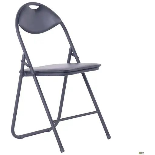 Стілець Art Metal Furniture Джокер чорний ПВХ чорний (369410)