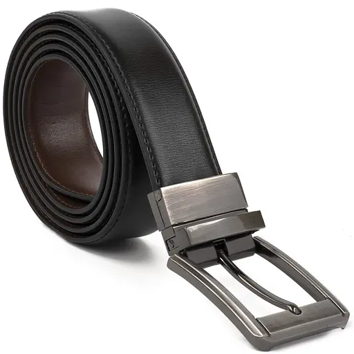 Ремінь шкіряний Vintage чоловічий 110х3,6 см acs0014841 - фото 3