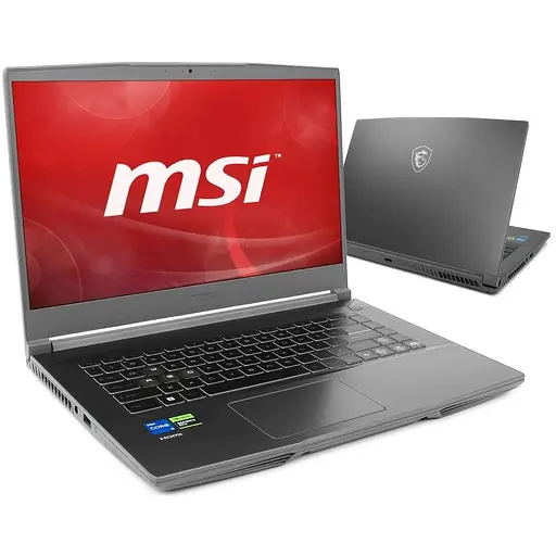 Ноутбук MSI Thin 15 B12UC-1621XPL - i5-12450H 15,16GB 512GB Без ОС RTX 3050