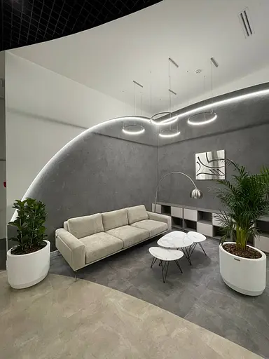 Підвісний стельовий світильник Babich Studio Ring 550 Black (RAL 9005) - фото 8