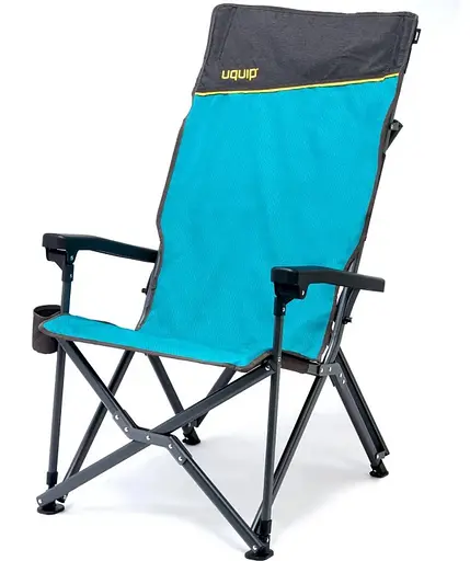 Кресло раскладное Uquip Barry Blue/Grey (244050) (DAS303228) - фото 2