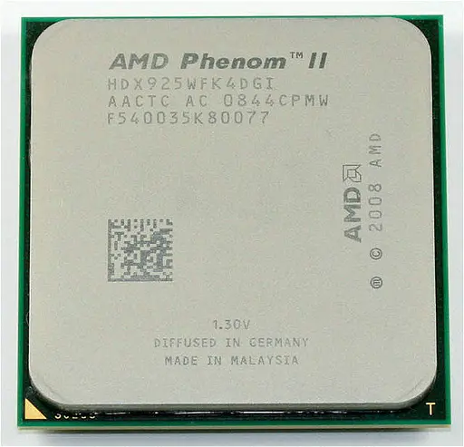 Процессор AMD Phenom II x4 925 2.8 GHz AM3, 95W Б/У