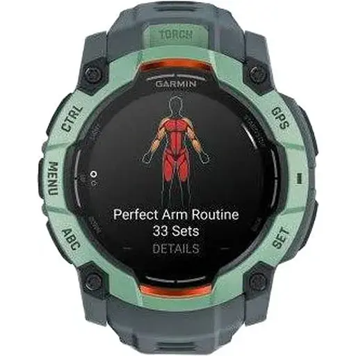 Смарт-часы Garmin Instinct 3 50mm AMOLED Neo Tropic with Twilight Band 010-03020-01 - фото 7