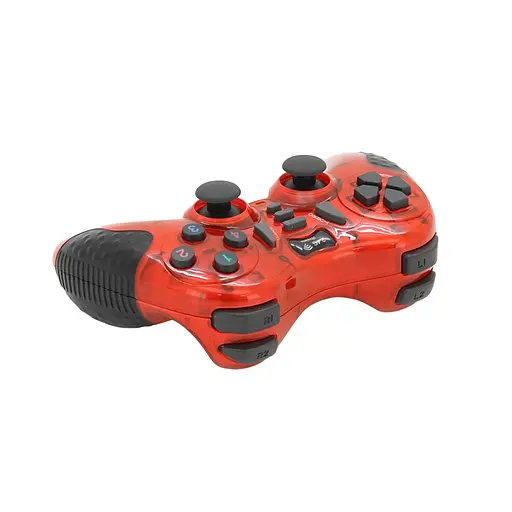 Бездротовий геймпад Voltronic 7-в-1 для PC, PS1–PS3, TV Box та Android червоний