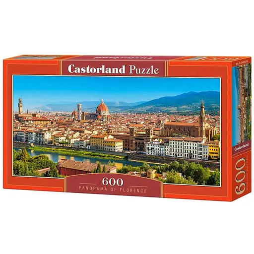 Пазл Castorland puzzle Панорама Флоренции, Италия, 600 эл. (панорама) (B-060078) - фото 1