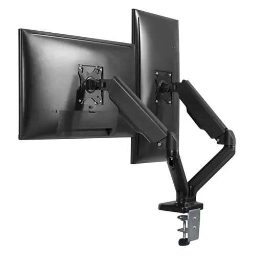 Кронштейн настільний для двох моніторів 17-32 дюйми OfficePro OPSMA-502 Black - фото 7