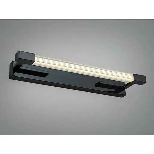 Настінний LED світильник Romin Лофт чорний хром 7 Вт - фото 1