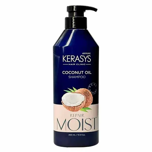 Шампунь для волосся KeraSys Real Natural Moisturizing Coconut Oil 400 мл
