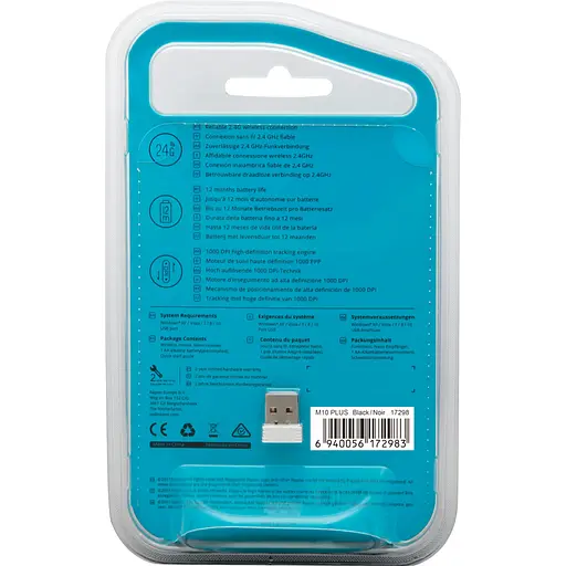 Мышка Rapoo M10 Plus Black - фото 6