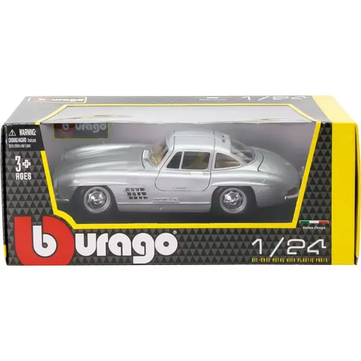 Автомодель Bburago Mercedes-Benz 300 SL 1954 1:24 Grey (18-22023) [119101] - фото 8