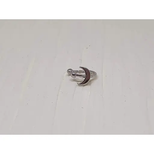 Срібна сережка-каффа Астор на хелікс. 9132456Р - фото 2