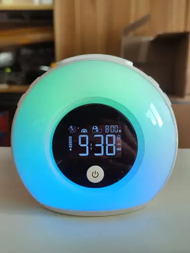 Акустика портативна колонка ночник с будильником SYLLABLE SG1 2000маг - фото 3