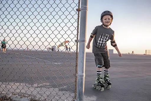 Ролики Neon Combo Skates Размер 30-33 Салатовый - фото 4