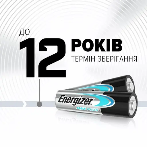 Батарейка Energizer LR6/AA Max Plus Alkaline (4шт) - фото 3