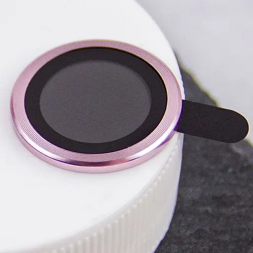 Захисне скло Epik Metal Classic на камеру у упак. для Apple iPhone 16, 6.1/16 Plus 6.7 Рожевий/Pink - фото 4