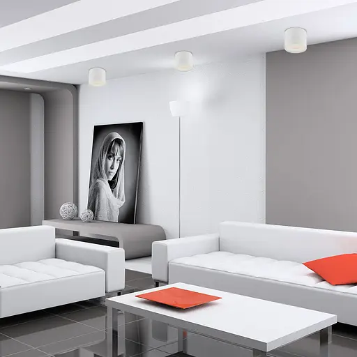 Накладной светильник Feron HL353 под лампу белый - фото 3