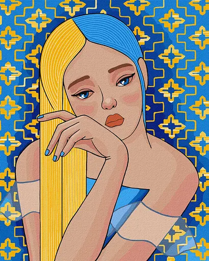 Картина за номерами "Непохитна ©mosyakart" Ideyka KHO4908 40х50 см