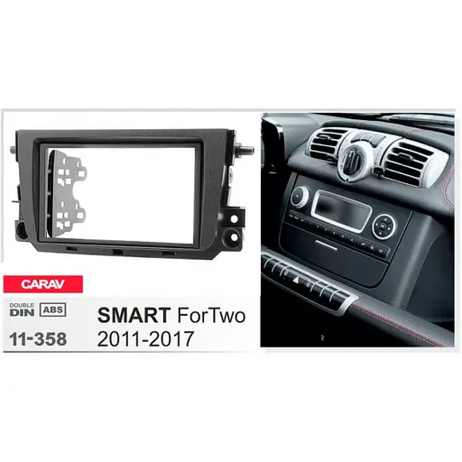 Перехідна рамка Carav Smart ForTwo 11-358 - фото 4