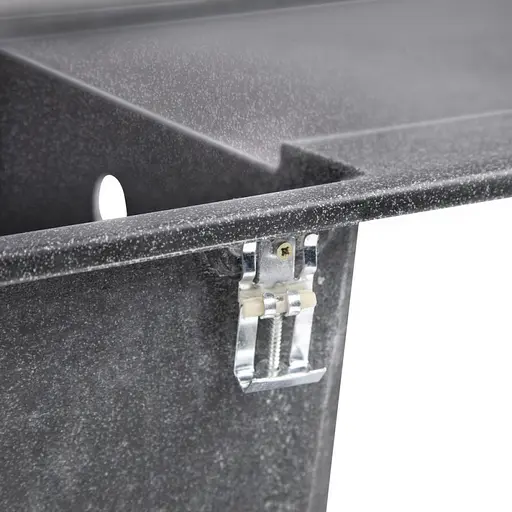 Кухонная мойка Lidz 780x485/230 BLA-03 (LIDZBLA03790495230) - фото 4