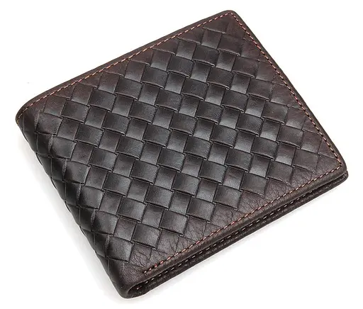 Мужской кожаный кошелек Vintage 11.5х9.5 см acs0015355 - фото 1