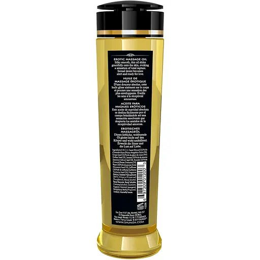 Масажна олія Shunga з ароматом троянд, 240 мл - фото 3