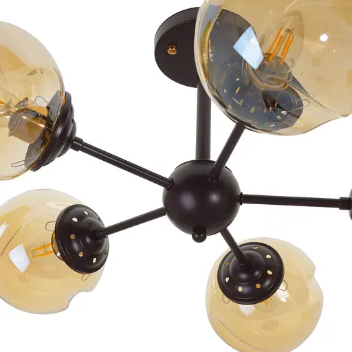 Люстра Brille молекула стельова E27 60W BR (BL-588C/5) - фото 3