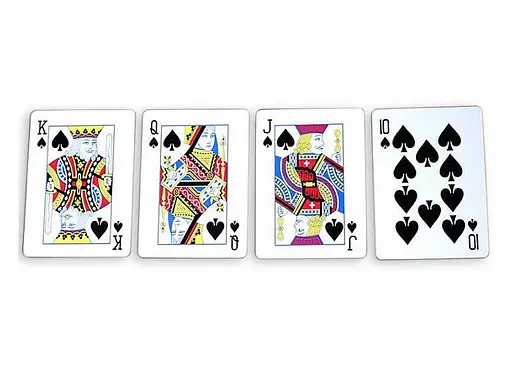 Карти гральні United States Playing Card Company Bicycle Rider Back Mini (red) (L1720-7470A-1) - фото 4