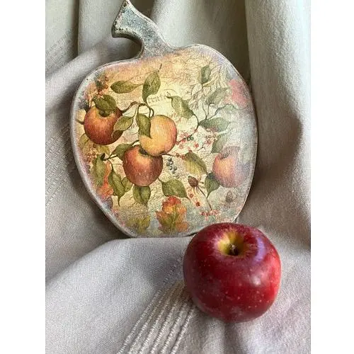 Панно - кухонна дошка Яблучко ручна робота