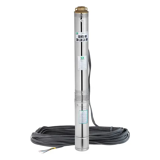 Насос глубинный центробежный многоступенчатый Pumpman 4STM3-13-0,75 кВт Hmax 93 м Qmax 4,8 куб.м 750 Вт (CV032270) - фото 2