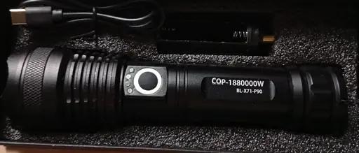 Тактический фонарь X-Balog BL-X71-P90 мощный светодиодный аккумуляторный LED - фото 8