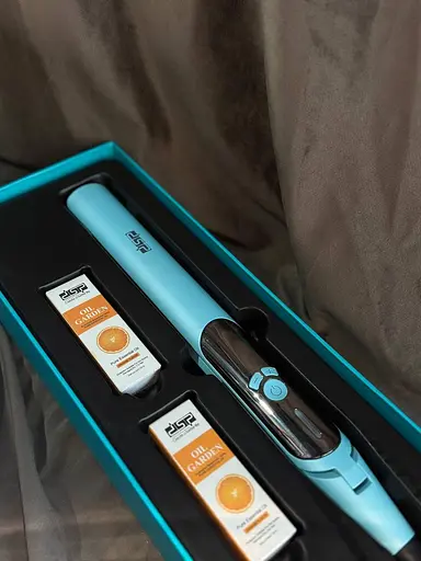 Випрямляч для волосся DSP 10265 керамічний 45 Вт Бірюзовий - фото 6