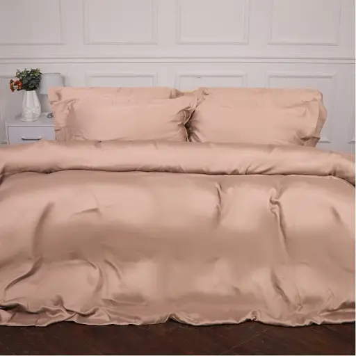 Простыня на резинке MirSon Tencel №03 Creamy 100х200 см (2200009369322) - фото 2