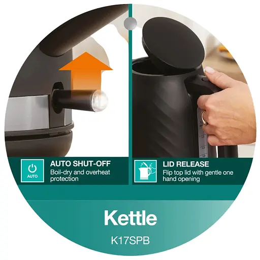 Електрочайник Gorenje K17SPB - фото 5