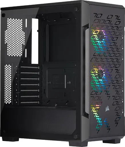Корпус Corsair 220T RGB Airflow Black (CC-9011173-WW) Без БП Б/в - фото 1