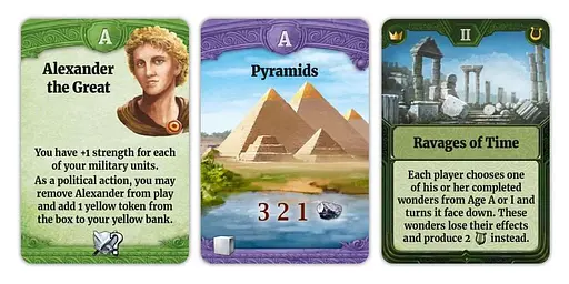 Настольная игра Czech Games Edition Сквозь Века: Новая История Цивилизации (Through the Ages: A New Story of Civilization) (англ.) (CGE00032) - фото 6