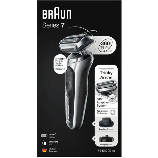 Электробритва мужская Braun Series 7 71-S4200cs - фото 7