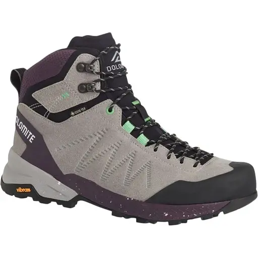 Черевики Dolomite W's Crodarossa Leather High GTX 40.5 Grey/Purple (1099-421121Purple4023)