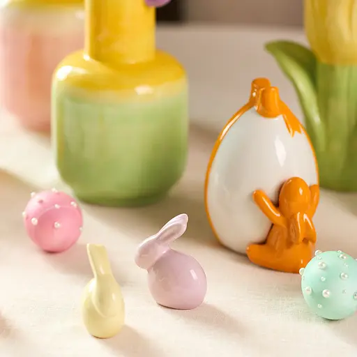 Статуэтка декоративная MBM HOME Апельсиновый кролик цветная (DH-ST-40-3 COLOR) - фото 7