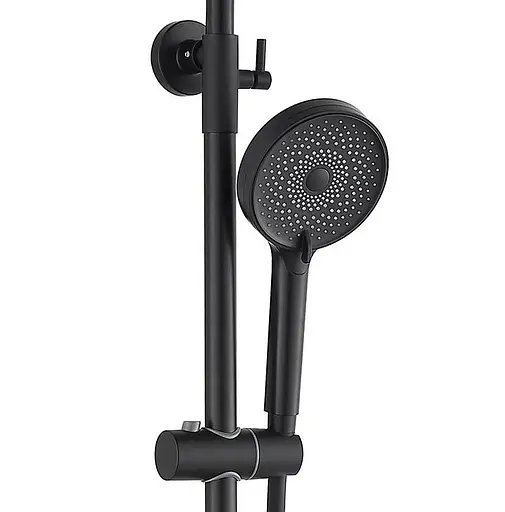 Душова система Dusel Marella Black (247307000), Чорний матовий - фото 8