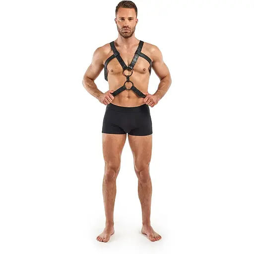 Портупея Bedroom Fantasies Rocco Masculine Masterpiece - Black - фото 4