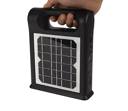 Солнечная зарядная станция + LED фонарь Cclamp CL-12 30W с лампочками + Power Bank - фото 3