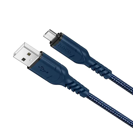 Кабель Hoco x59 Micro USB Victory charging data cable 1 м синий