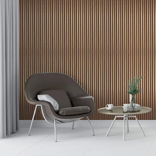 Рейка декоративна Wall Sticker PS 2900х120х12 мм Під коричневу шкіру з бронзою SW-00002135 - фото 7