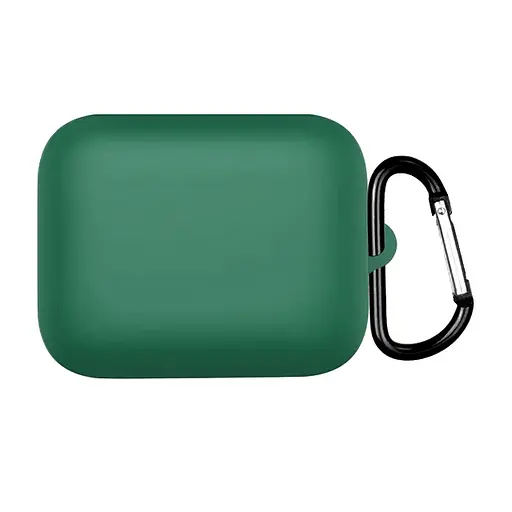 Чохол-накладка DK для Realme Buds Air 7 Silicone Candy Friendly з карабіном (green) - фото 2