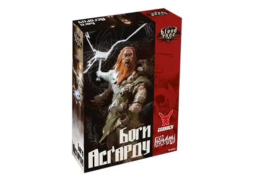 Настільна гра Geekach Games Лють крові. Боги Асґарду (Blood Rage: Gods of Asgard) (укр.) (GKCH153BR)